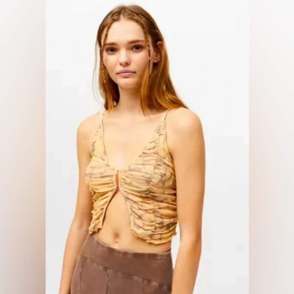 Urban Outfitters Tamara mesh cropped tank
